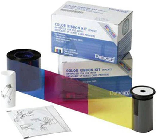 Entrust DataCard 534000-003 YMCKT Printer Ribbon, Compatible with Datacard SD260, SD360, SP35+, SP55+ and SP75+ ID Card Printers, 500 Image Prints Per Roll | 534000-003 - eBuy UAE